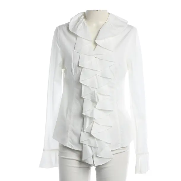 Blouse, in White, Cotton, Van Laack