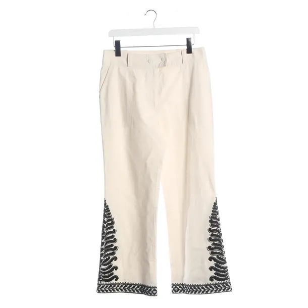 Pants, in Cream, Cotton, Tory Burch