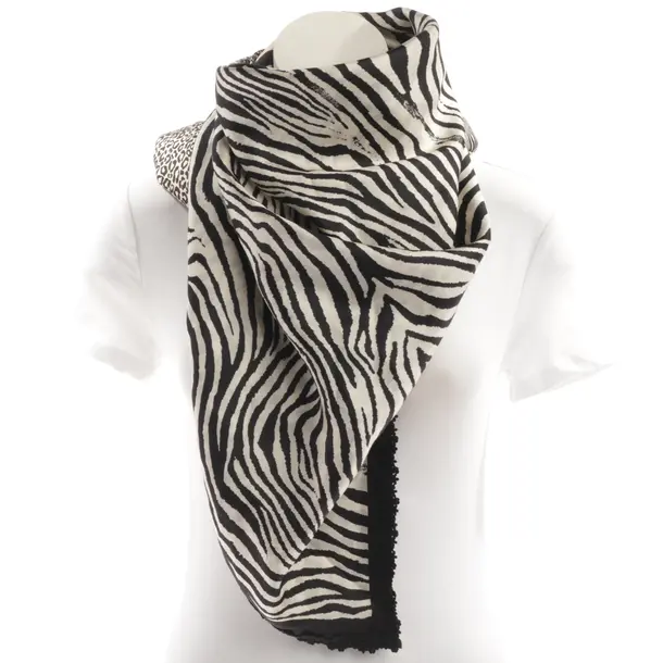 Shawl, in Black, Silk, Marc Cain