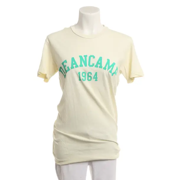T-Shirt, in Yellow, Cotton, Dsquared
