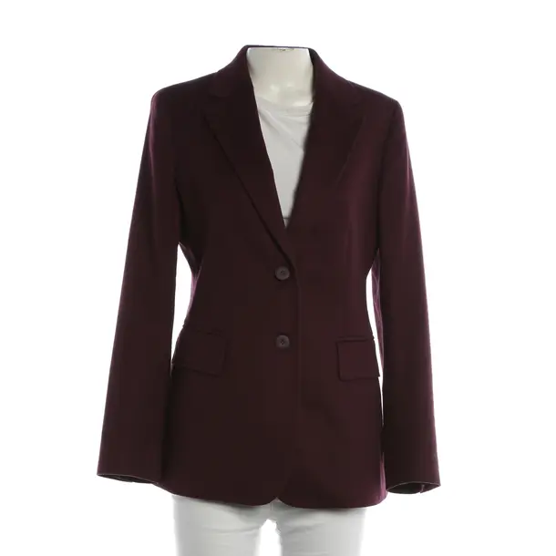 Blazer, in Bordeaux, Wool, Max Mara