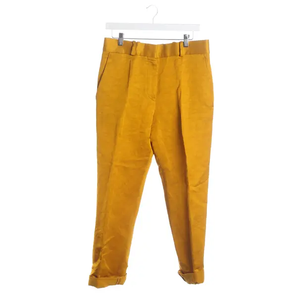 Pantaloni, in Giallo senape, Lino, Haider Ackermann