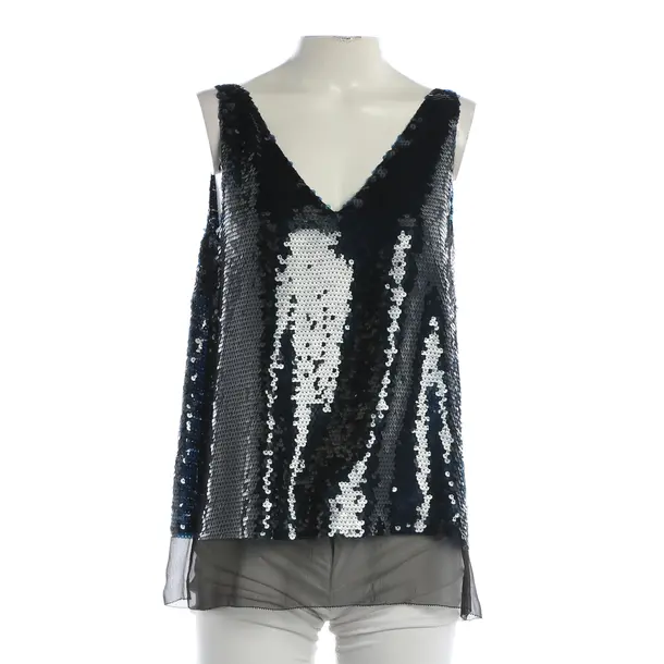Top, in Navy, Seide, Stella McCartney