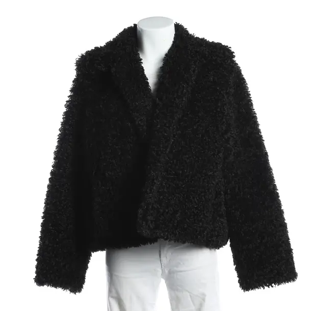 Mid-Season Jacket, in Black, Polyester, Stand Studio