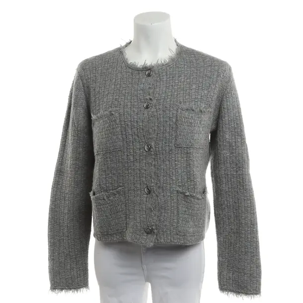 Strickjacke, in Grau, Kaschmir, Iris von Arnim