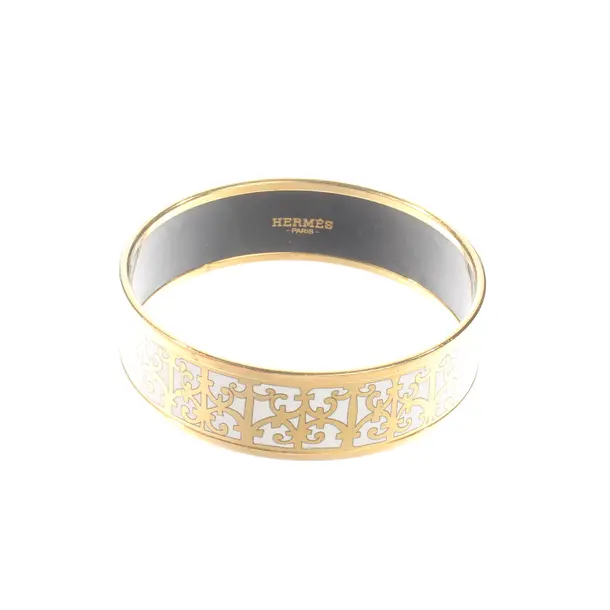 Armreif, in Gold, Metall (metallisch, metallisiert), Hermès