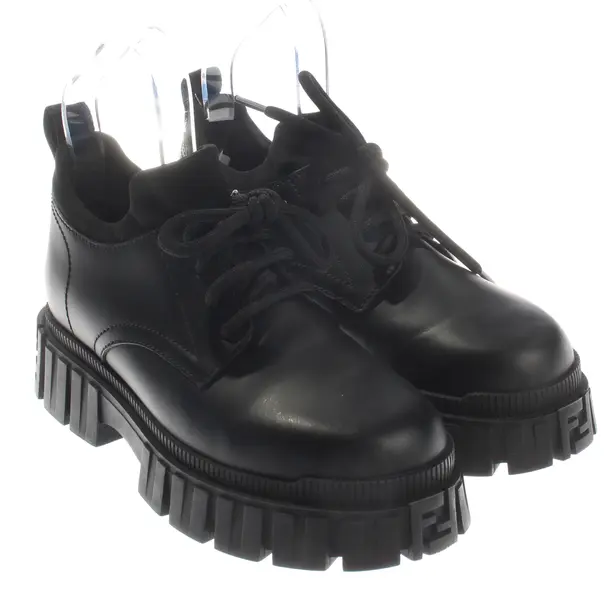 Flats, in Black, Fendi