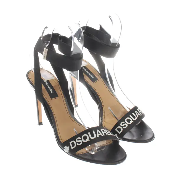 Heeled Sandals, in Black, Dsquared