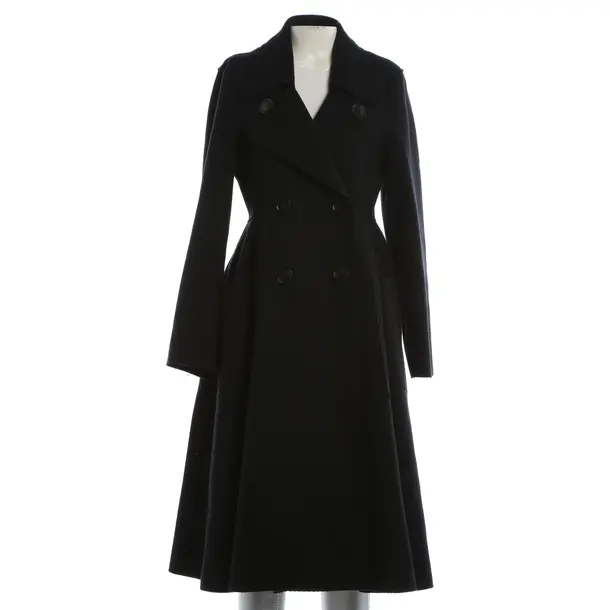 Mid-Season Coat, in Black, Wool, Dior