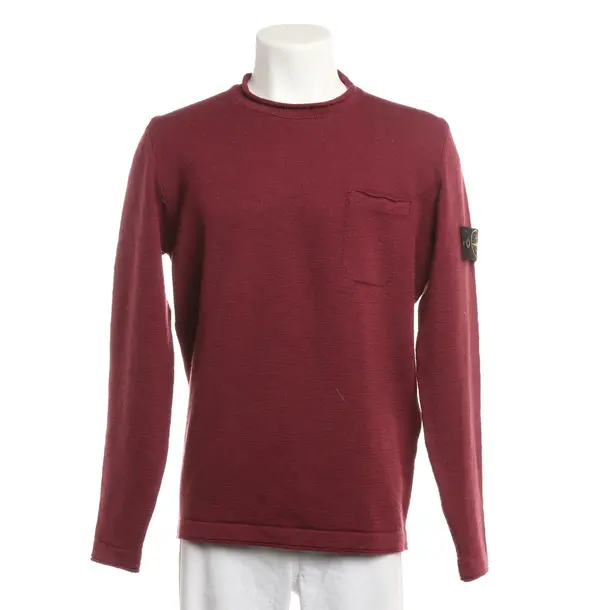 Jumper, in Bordeaux, Wool, Stone Island