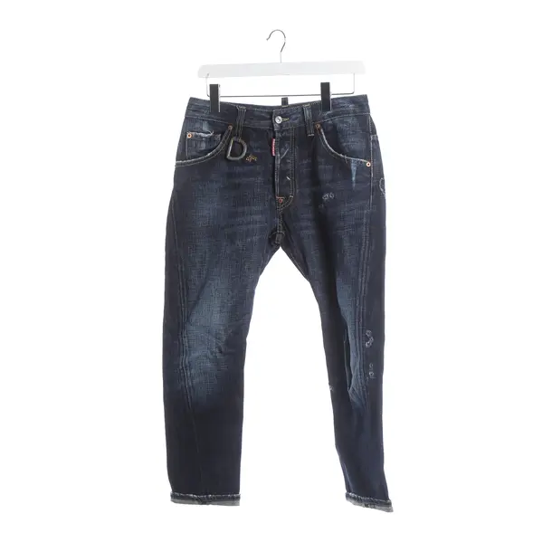Jeans Slim Fit, in Navy, Baumwolle, Dsquared