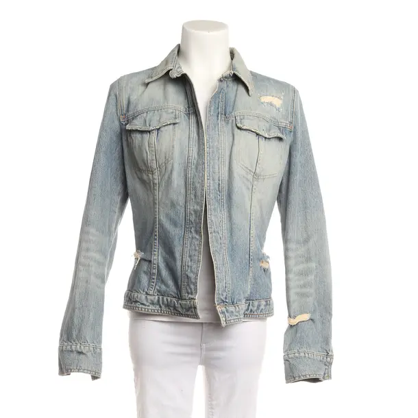 Jeansjacke, in Hellblau, Baumwolle, Dolce & Gabbana