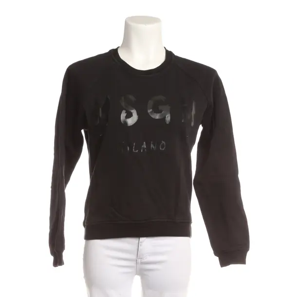 Sweatshirt, in Black, Cotton, MSGM