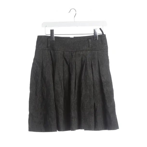 Skirt, in Gray, Wool, Pauw