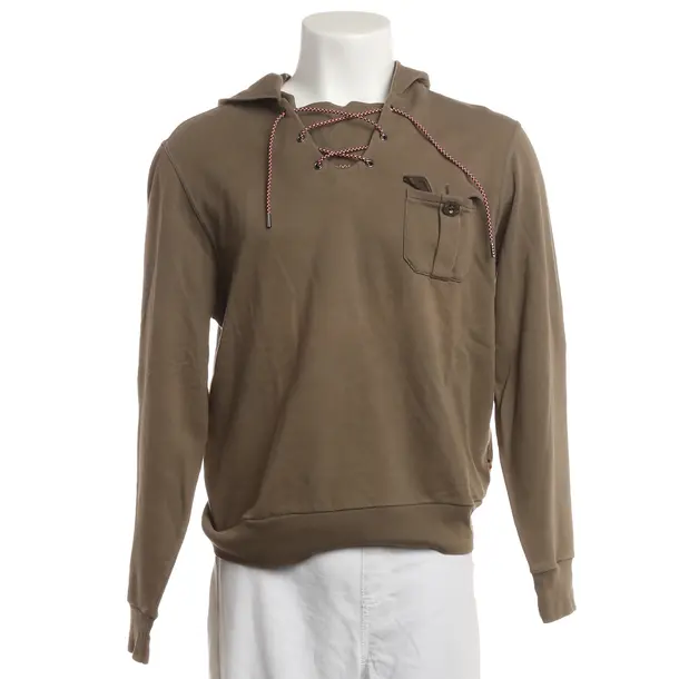 Hoodie, in Dark Green, Cotton, Moncler