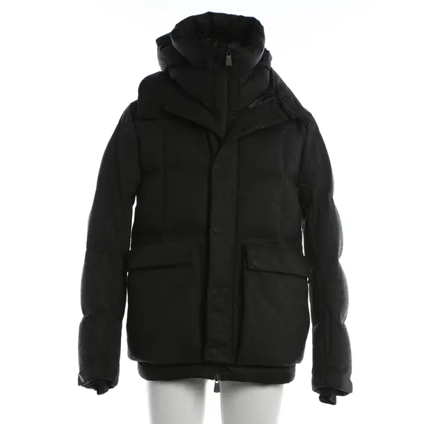 Winter Jacket, in Gray, Wool, Moncler Grenoble