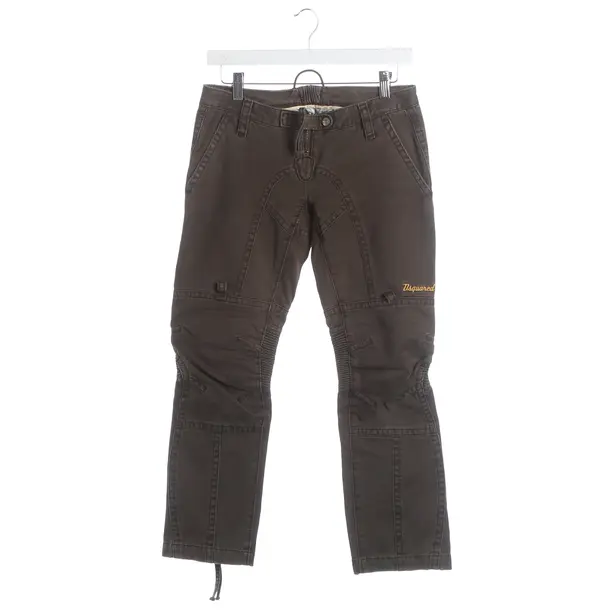 Pants, in Brown, Cotton, Dsquared
