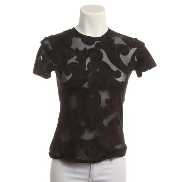 Shirt, in Black, Cotton, Versace