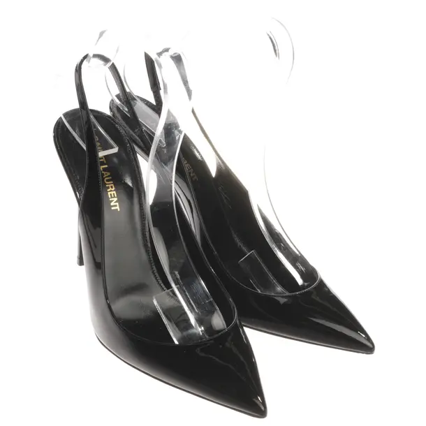 Sandali, in Nero, Saint Laurent