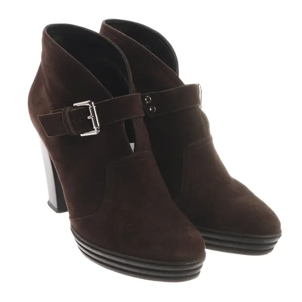 Stiefeletten, in Dunkelbraun, Hogan