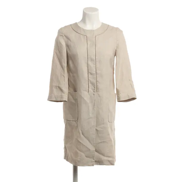 Sommermantel, in Beige, Leinen, Max Mara