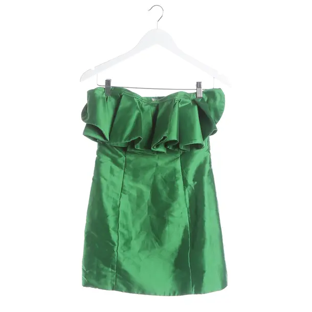 Cocktail Dress, in Green, Cotton, The Attico
