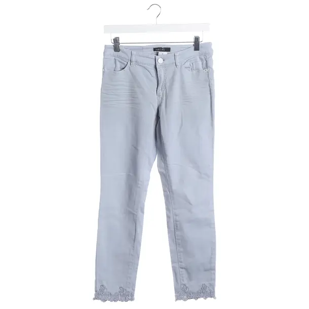 Pants, in Light Blue, Cotton, Marc Cain