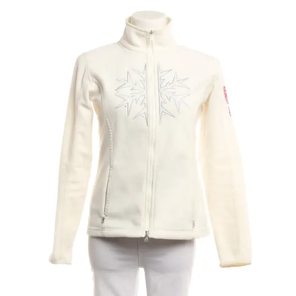 Fleece Jacket, in White, Polyester, Bogner