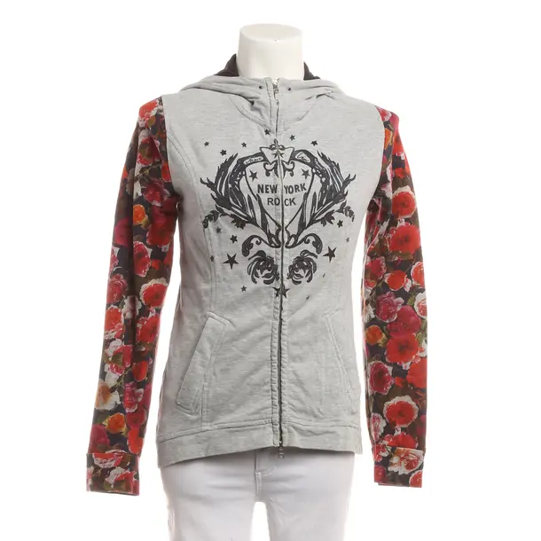 Zip-up Hoodie, in Multicolored, Cotton, Marc Cain Sports