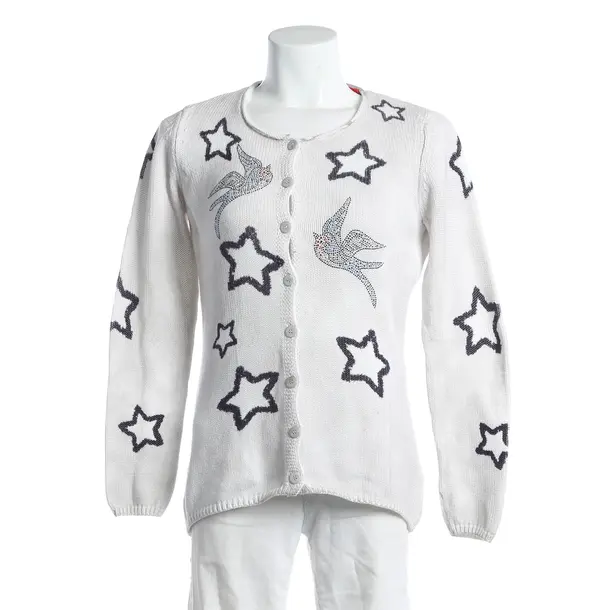 Cardigan, in Multicolored, Cotton, six-o-seven