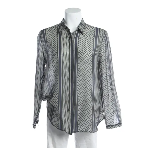 Bluse, in Dunkelgrau, Baumwolle, Lala Berlin