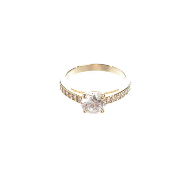Ring, in Gold, Metall (metallisch, metallisiert), Swarovski