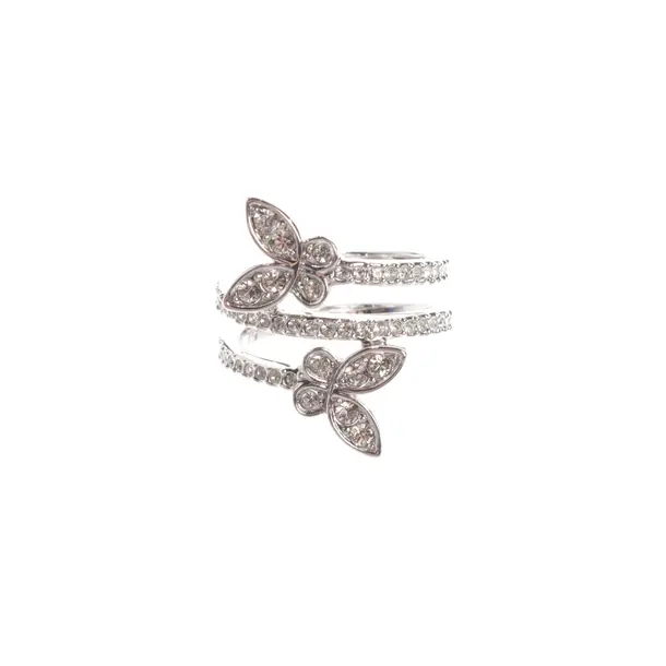 Anello, in argento, Metallo (metallico, metallizzato), Swarovski