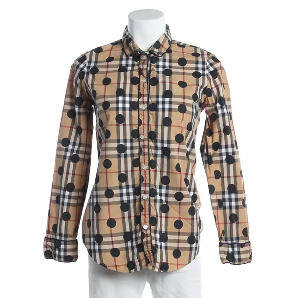 Bluse, in Mehrfarbig, Baumwolle, Burberry