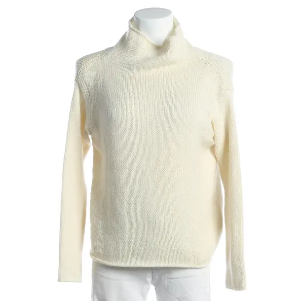 Pullover, in Cream, Wolle, Dondup
