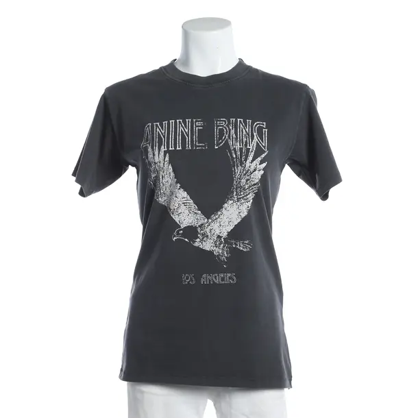 Shirt, in Gray, Cotton, Anine Bing