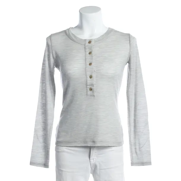 Blouse, in Light Gray, Wool, Vince
