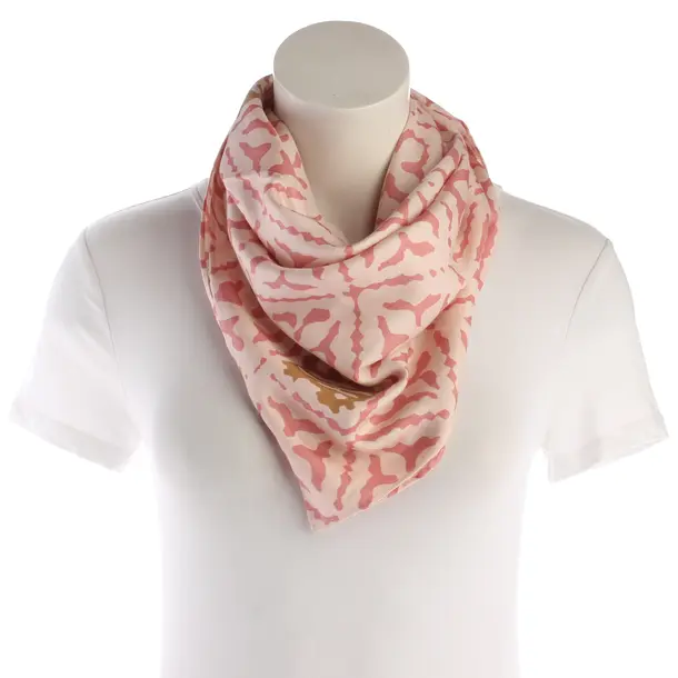 Shawl, in Light Pink, Cotton, Friendly Hunting