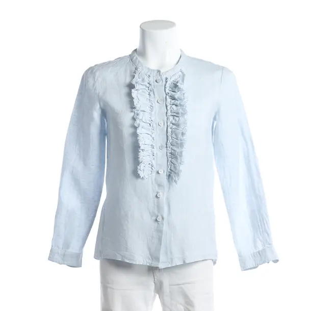 Camicetta, in Azzurro, Lino, Riani