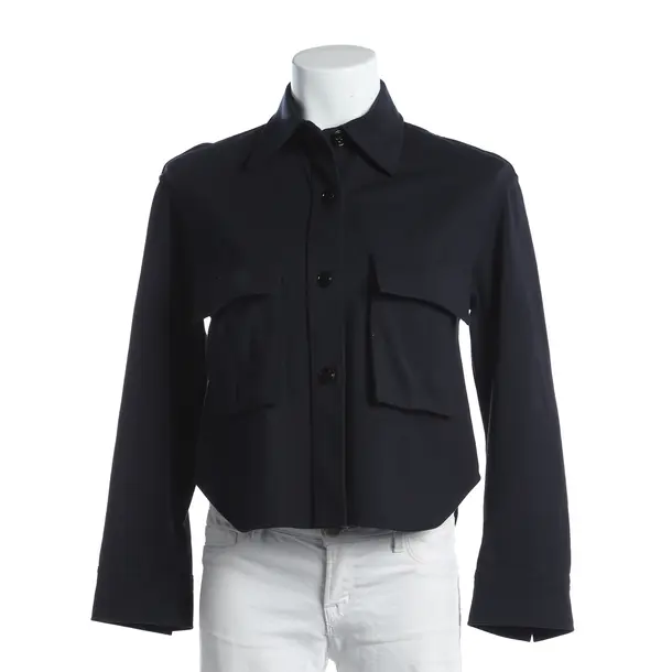 Bluse, in Navy, Viskose, Dorothee Schumacher