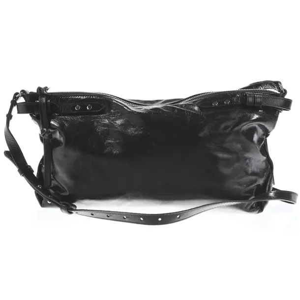 Borsa a cinture a tracolla, in Nero, Pelle, Isabel Marant