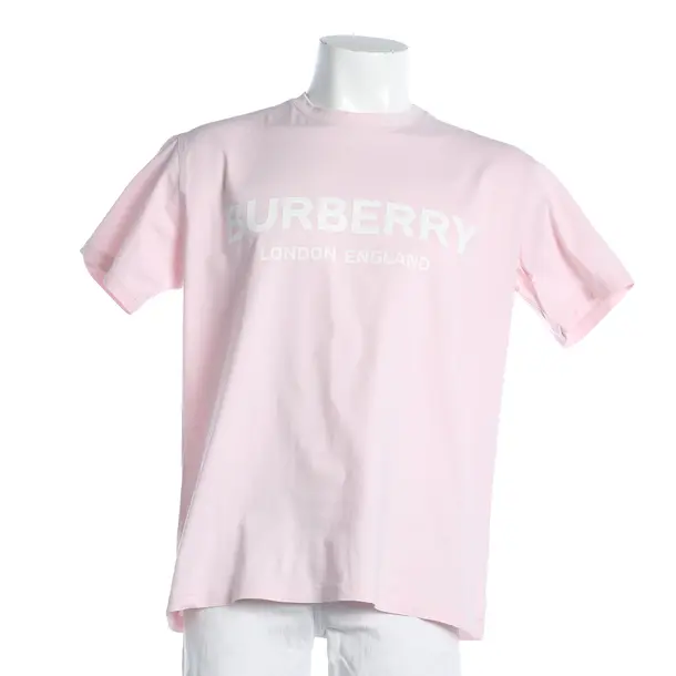 T-Shirt, in Hellrosa, Baumwolle, Burberry