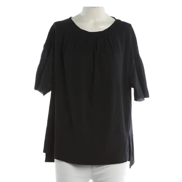Shirt, in Navy, Cotton, Marc Cain