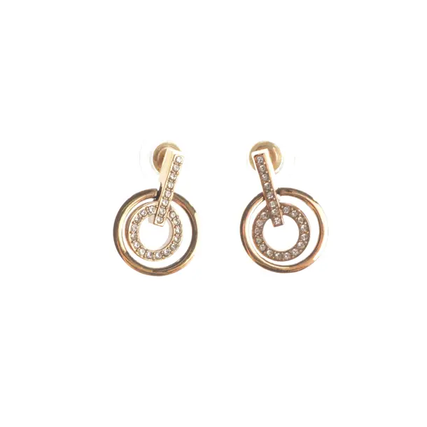 Orecchini, in Oro, Metallo (metallico, metallizzato), Swarovski