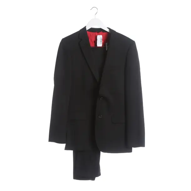 Suit, in Black, Wool, Hugo Boss Red Label