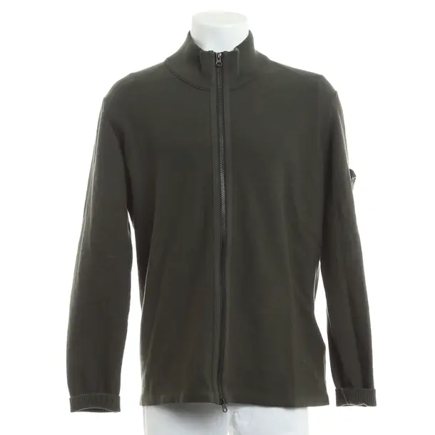 Strickjacke, in Grün, Wolle, Stone Island