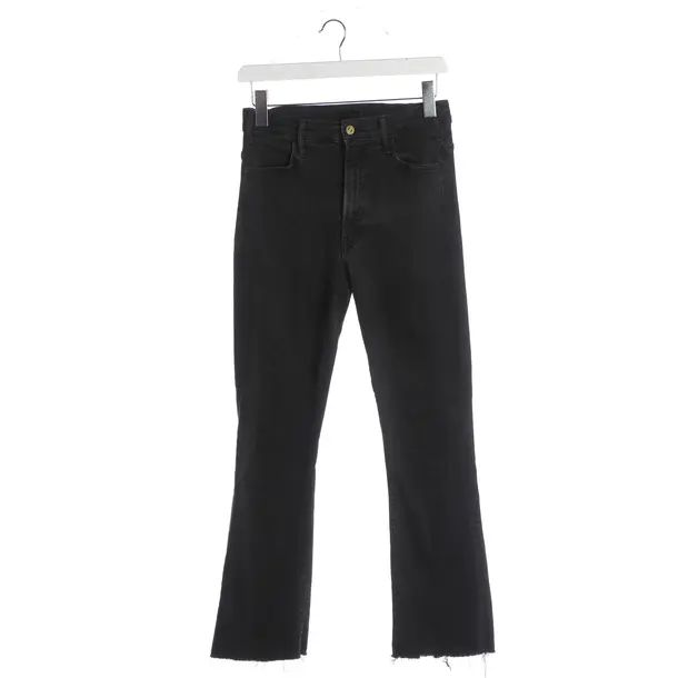 Jeans Flared, in Schwarz, Baumwolle, Mother