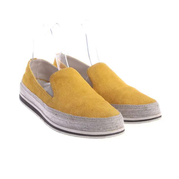 Sneakers, in Orange, Prada Linea Rossa