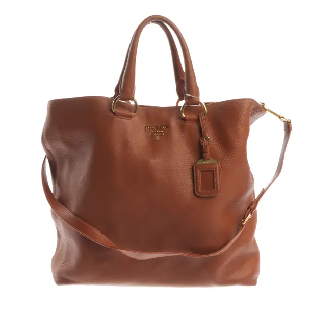 Borsetta, in Marrone chiaro, Pelle, Prada