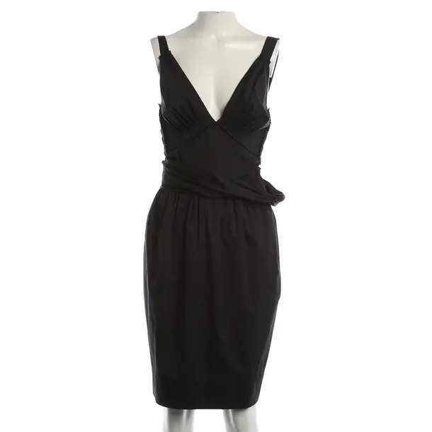 Cocktailkleid, in Schwarz, Baumwolle, Prada
